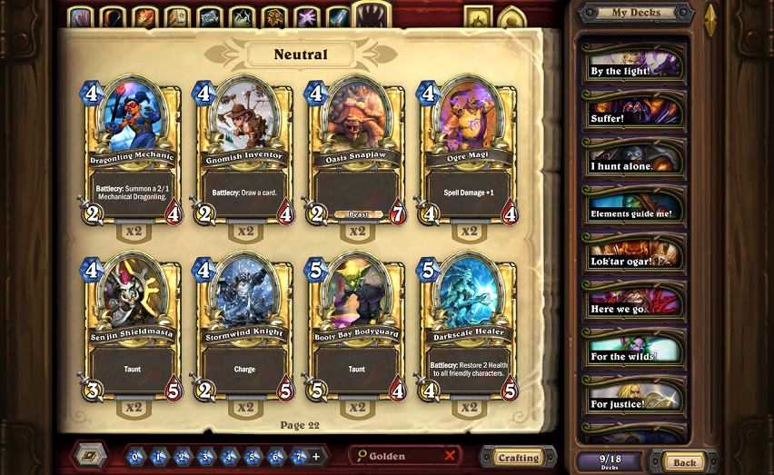 Hearthstone Online: How to Get Free Decks