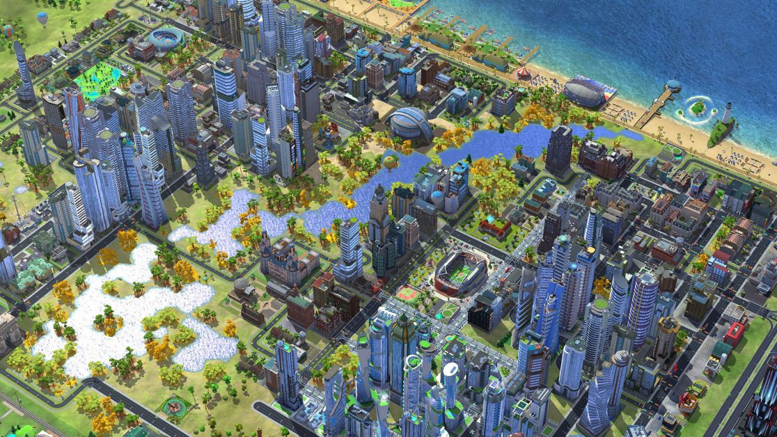 See How to Design a City in Simcity Buildit