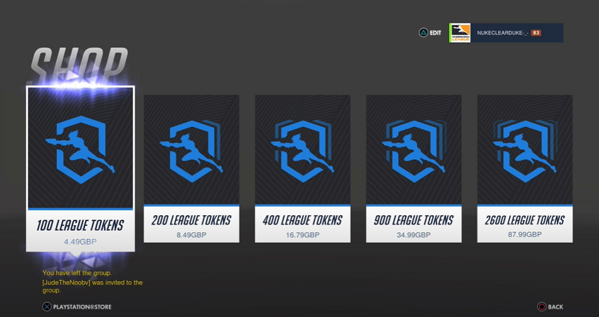 extra 100 overwatch league tokens