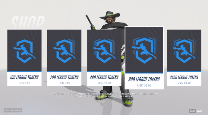 what are overwatch league tokens