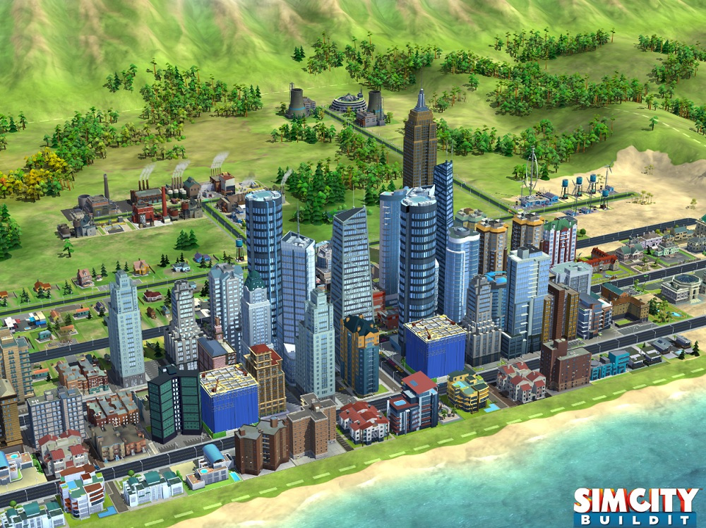 See How to Design a City in Simcity Buildit