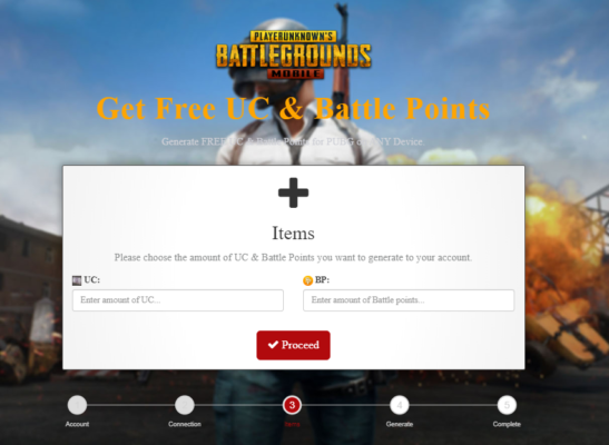 How to Get Free Items or UC in PUBG