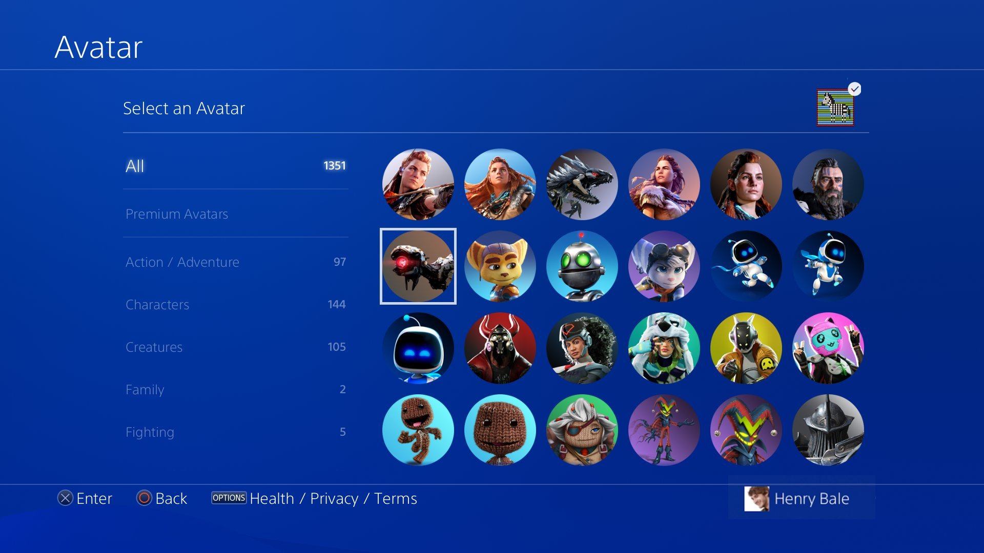 PS4 - How to Change the Profile Avatar and More
